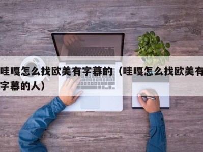 哇嘎怎么找欧美有字幕的（哇嘎怎么找欧美有字幕的人）