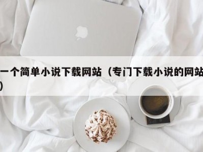 一个简单小说下载网站（专门下载小说的网站）