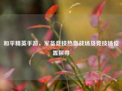 和平精英手游，军备竞技热血战场及竞技场位置探寻