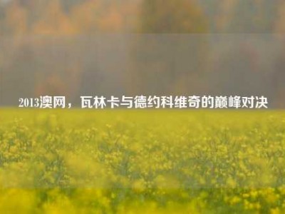 2013澳网，瓦林卡与德约科维奇的巅峰对决